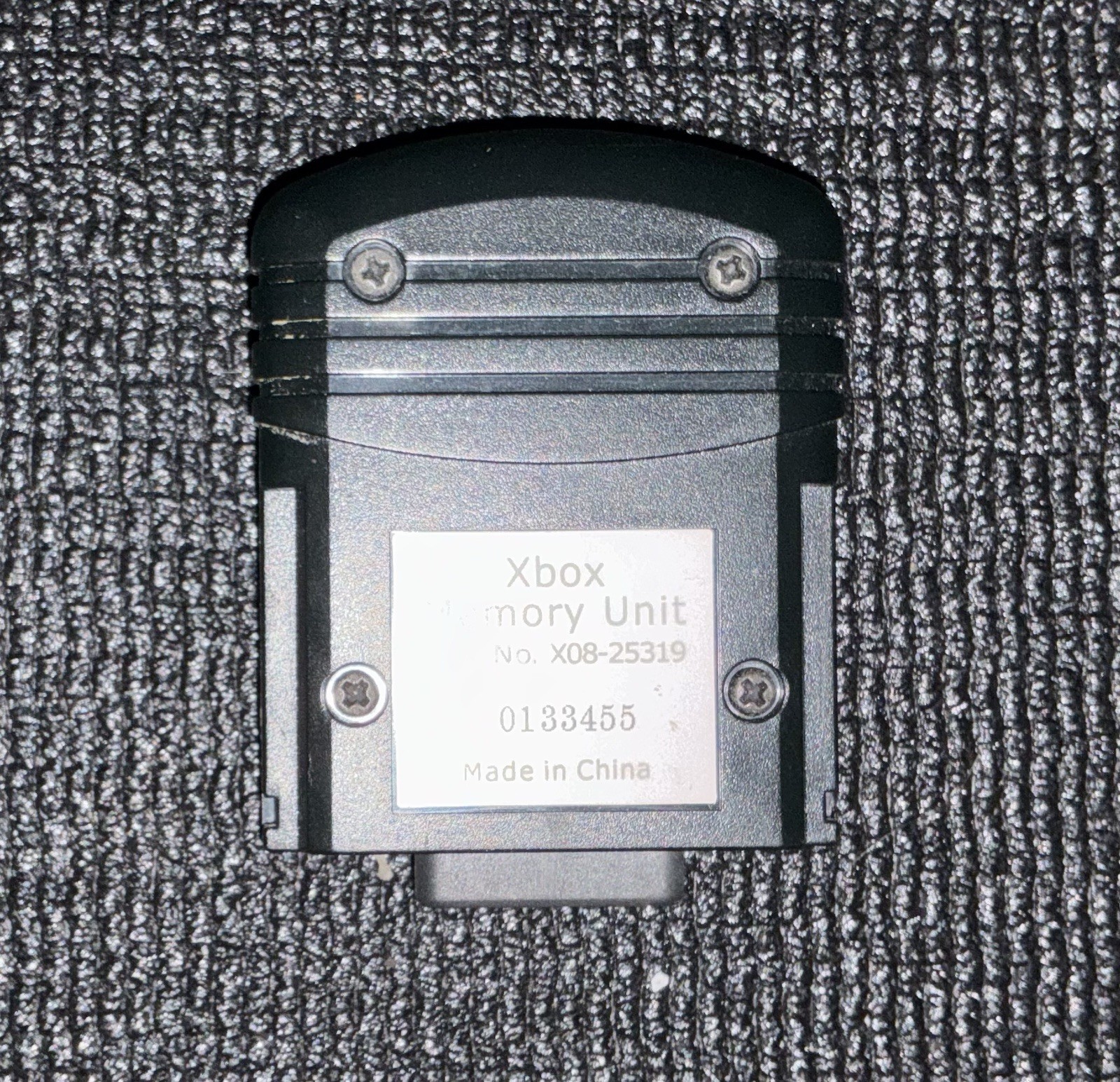 OEM Microsoft Original XBOX Memory Unit Card X08-25319