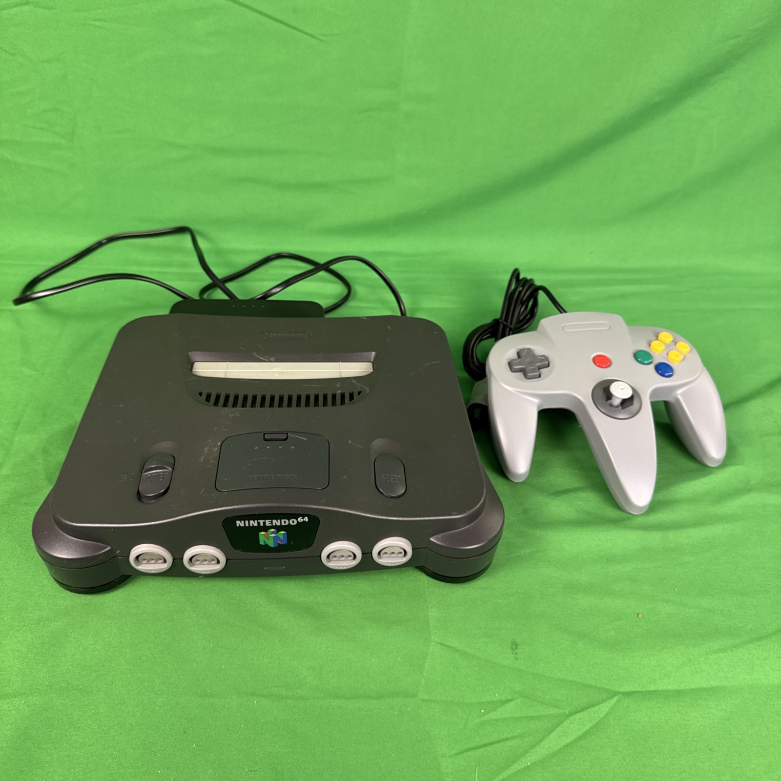 Nintendo 64 N64 Bundle & Controller. Tested And Works