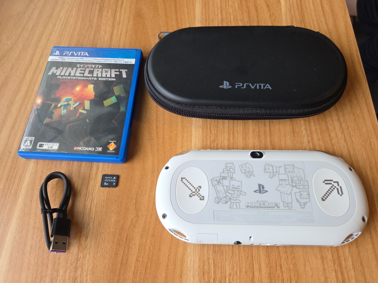 PS Vita 2000 console Minecraft Edition PlayStation Vita system US Seller