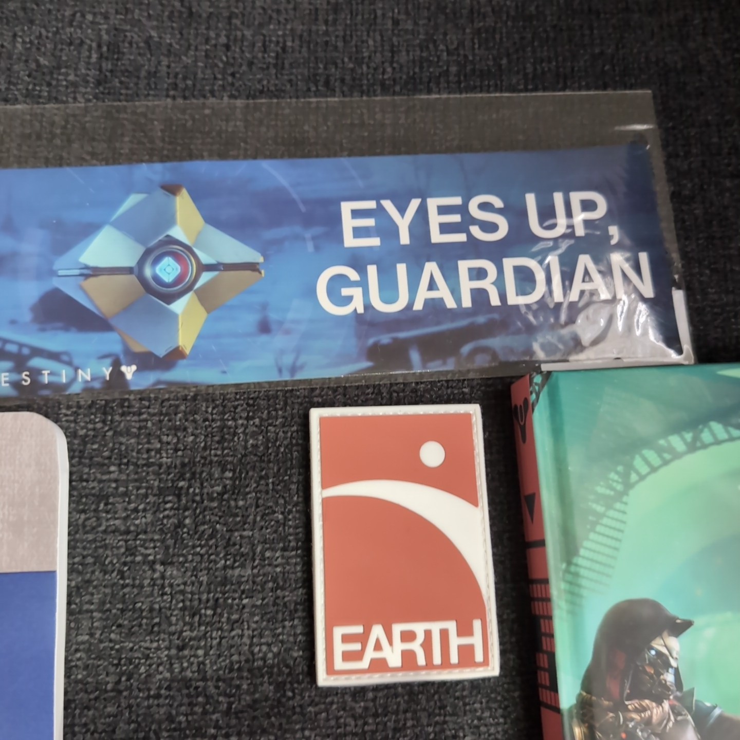 Destiny Loot Crate Lot Of Collectibles Journal Sticker Mini Lunch Box Patch