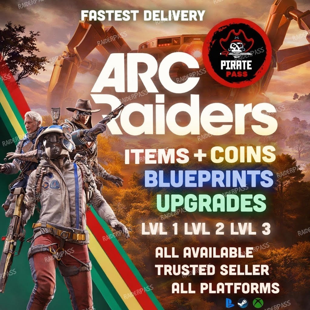 🎮 ARC RAIDERS Blueprints/Weapons/Crafting Materials ⭐Delivery Time: 1-10 Mins⚡