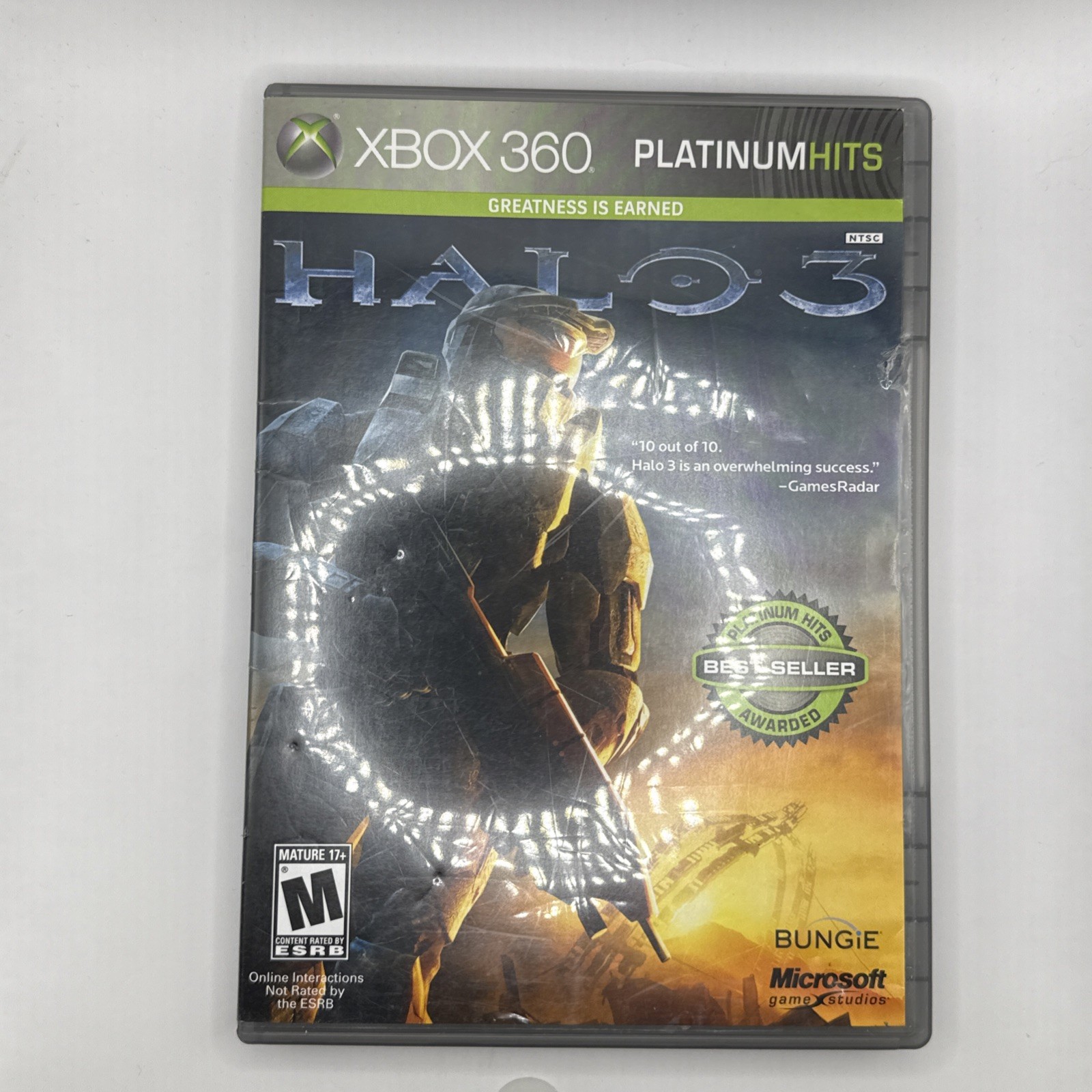 Lot Of 4 Xbox 360 Halo Games: 3 ODST, Reach, Wars, & 3 – Tested and working