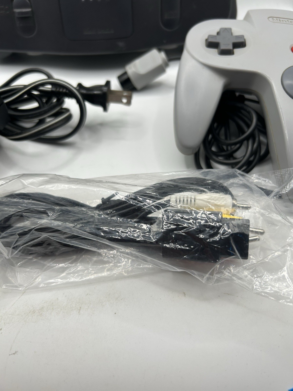 N64 Nintendo 64 Console System Bundle W/ Controller Cables Tested NUS-001