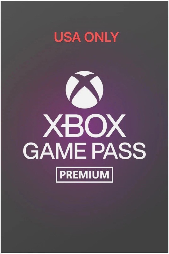 Xbox Game Pass Premium 1 Month Membership (USA)– (NEW & EXISTING) E-delivery