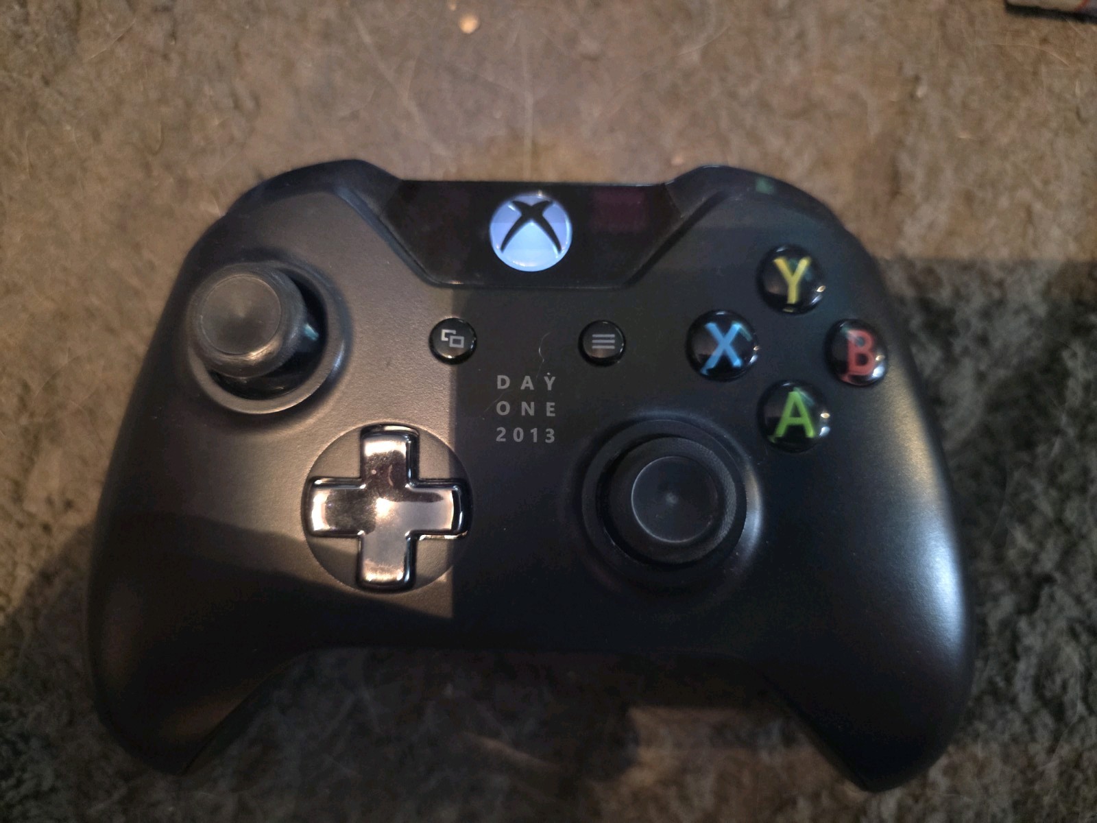 Limited Edition Day One 2013 Microsoft Xbox One Controller Black 1537