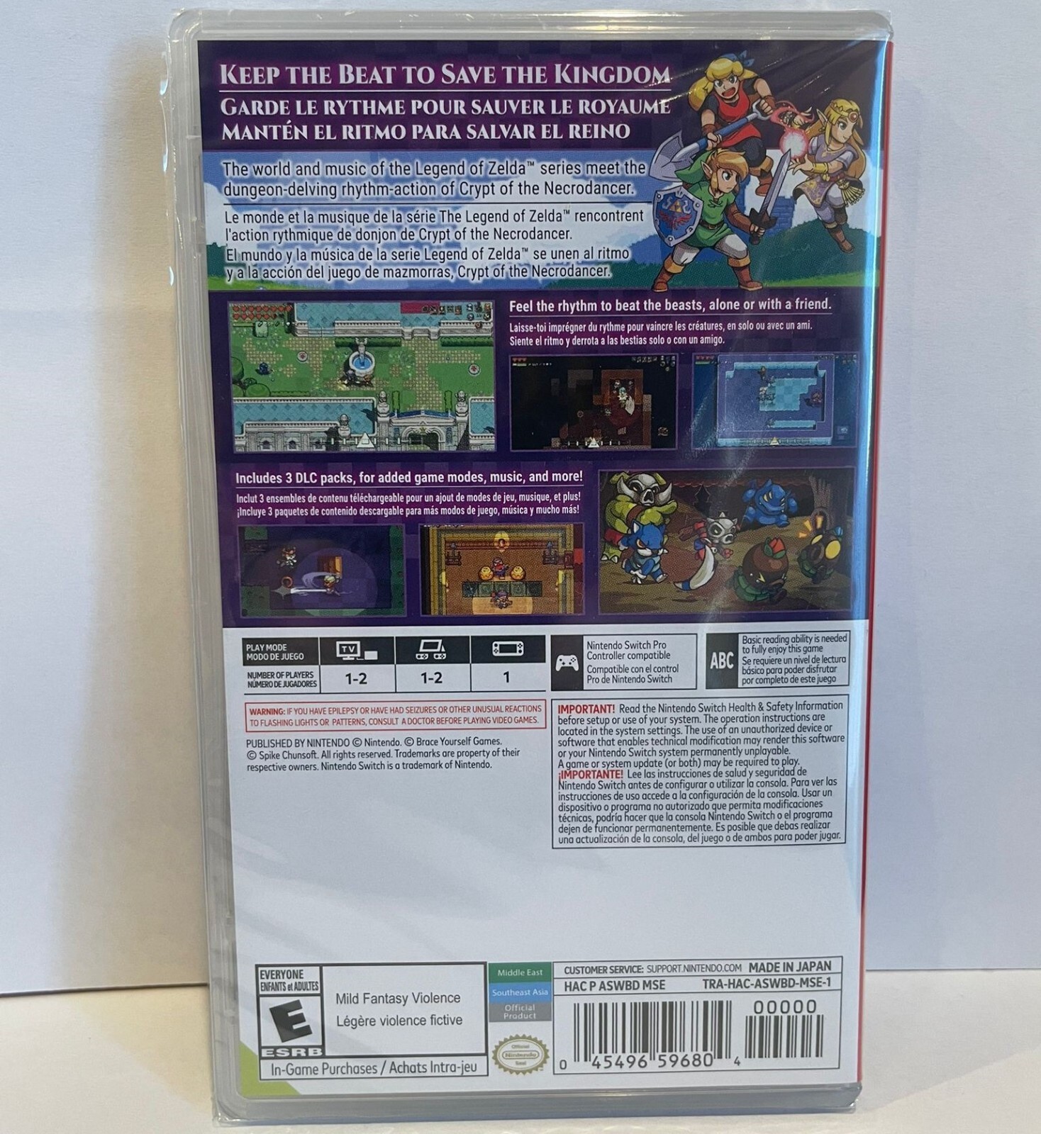 Cadence of Hyrule: Crypt of the NecroDancer+Warriors: Age of Calamity New Bundle