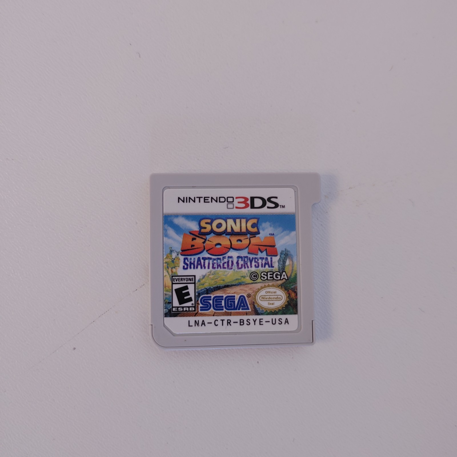 Sonic Boom Fire And Ice Nintendo 3DS 2016 Cartridge Only Tested Working