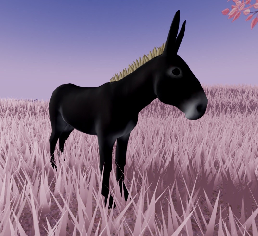 Wild Horse Islands 🌸 IUH New Sandy Mammoth Donkey 🌸