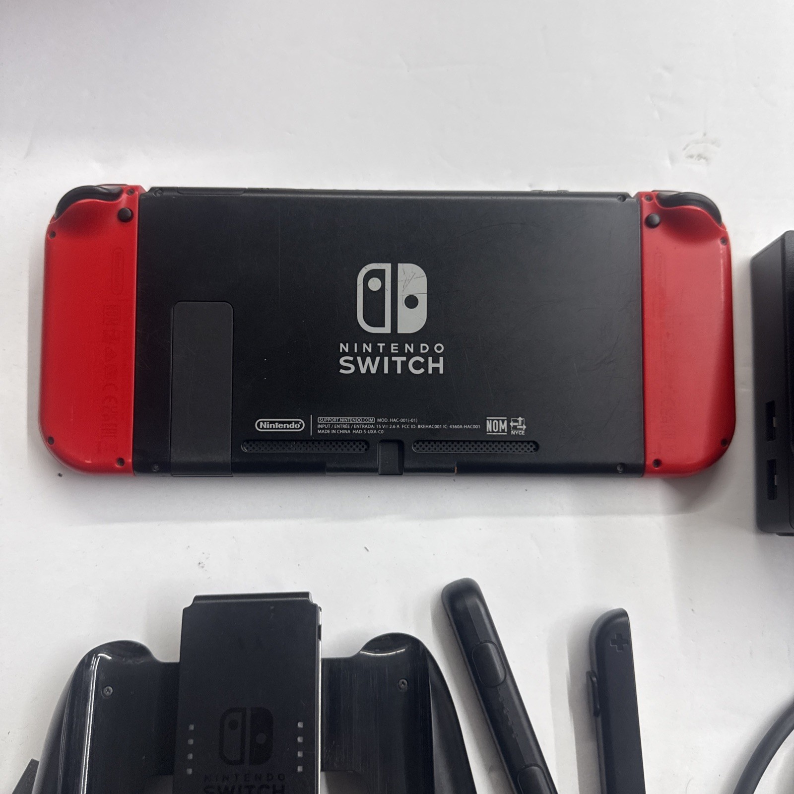 Switch – Nintendo Mario Choose One Bundle 32GB Console – Black Red ***NO GAME***