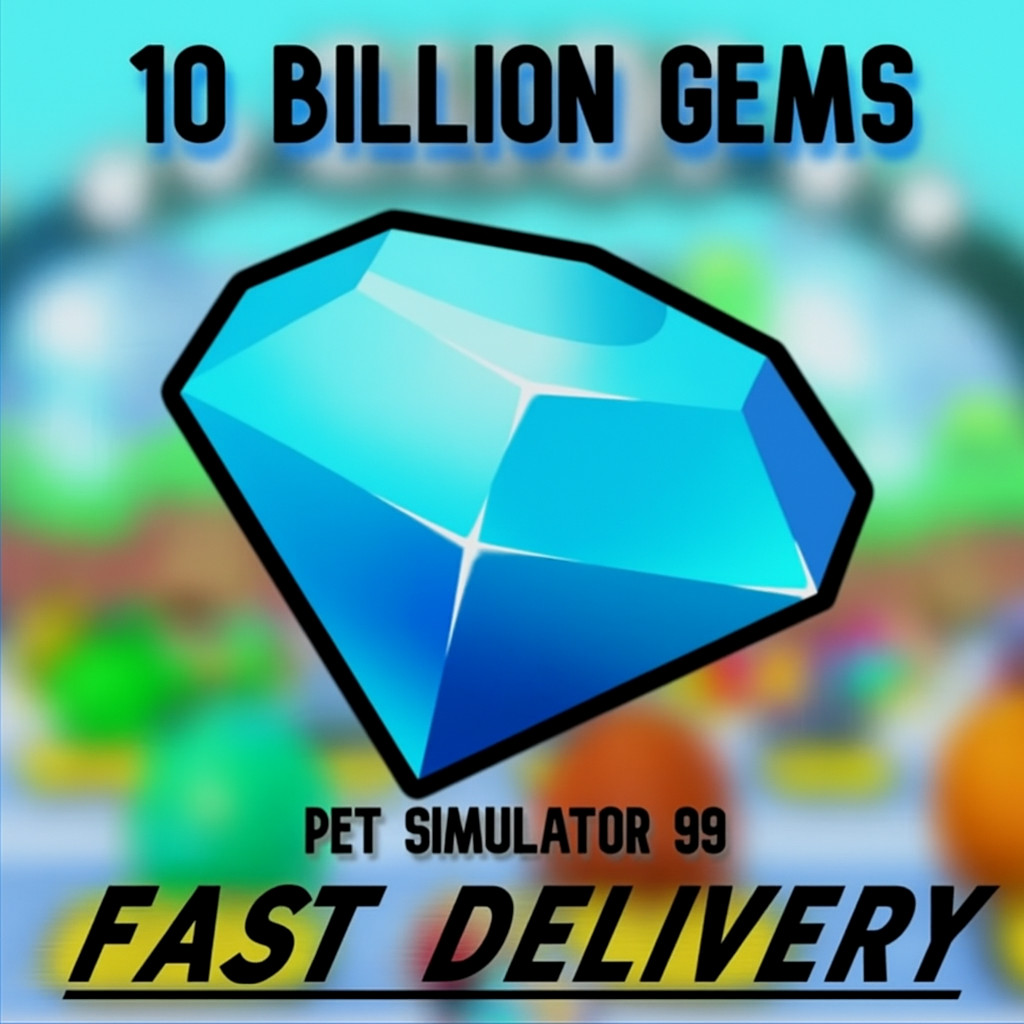 🔥💎10 Billion GEMS PS99💎🔥PET SIMULATOR 99 – CHEAPEST!⚡💸