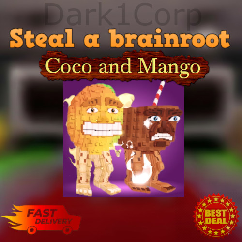 🔥Steal a Brainrot Roblox✨ Coco and Mango | Fast & Easy