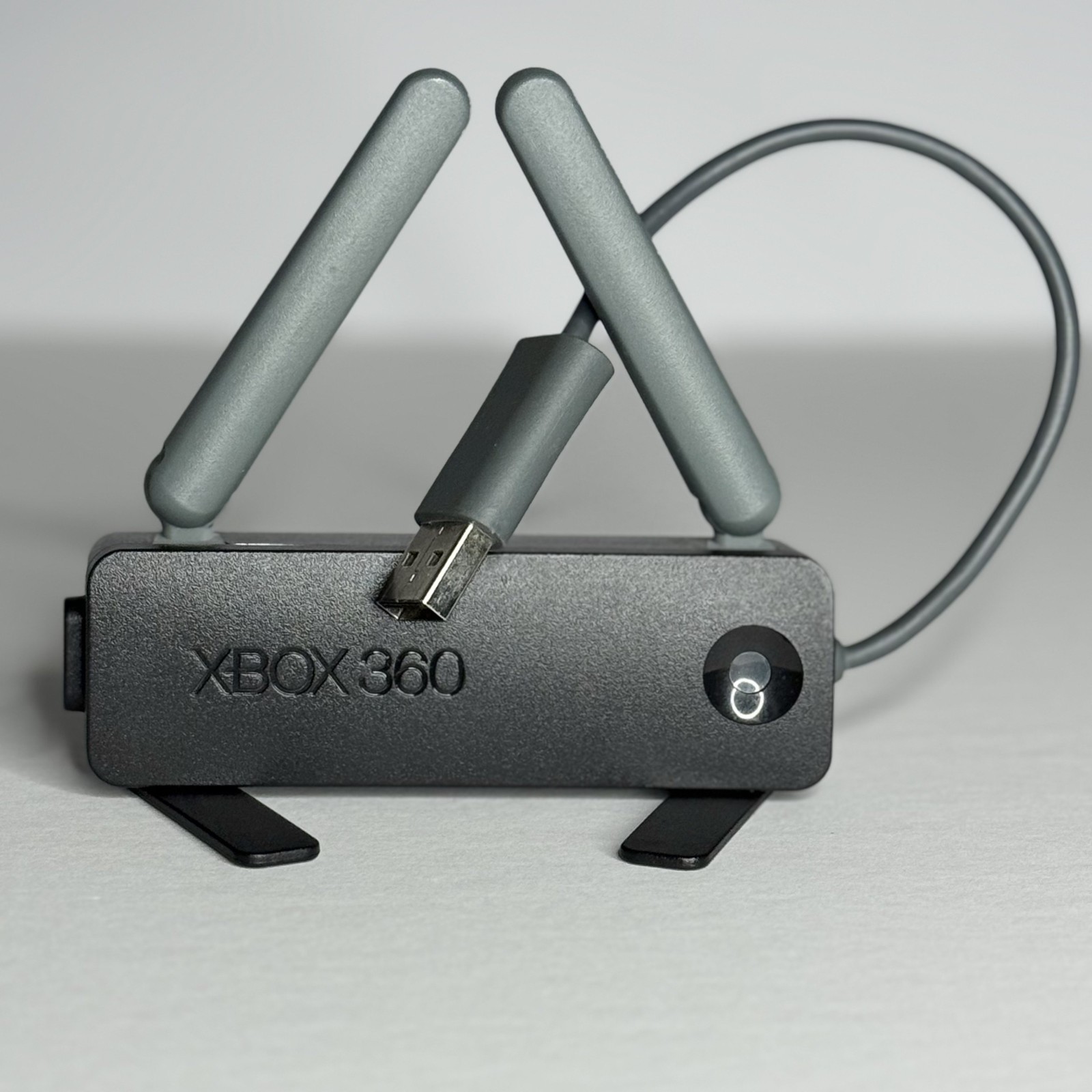 ⚡️Microsoft XBOX 360 Wireless N Network Dual Antenna Adapter WiFi USB Model 1398