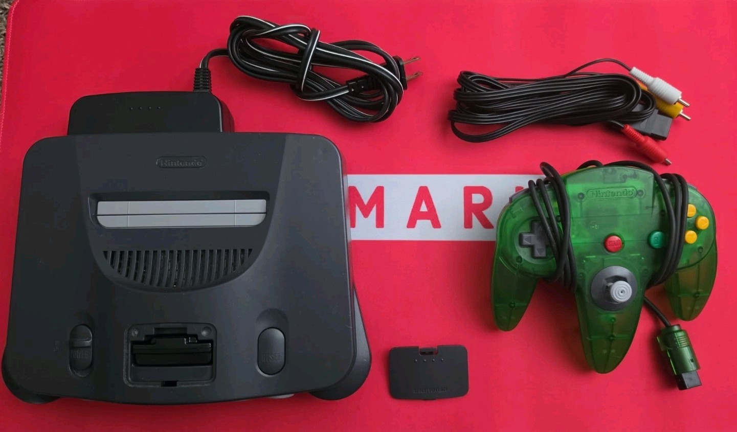 Nintendo 64 N64 Console Original System Controller Cords Tested Working