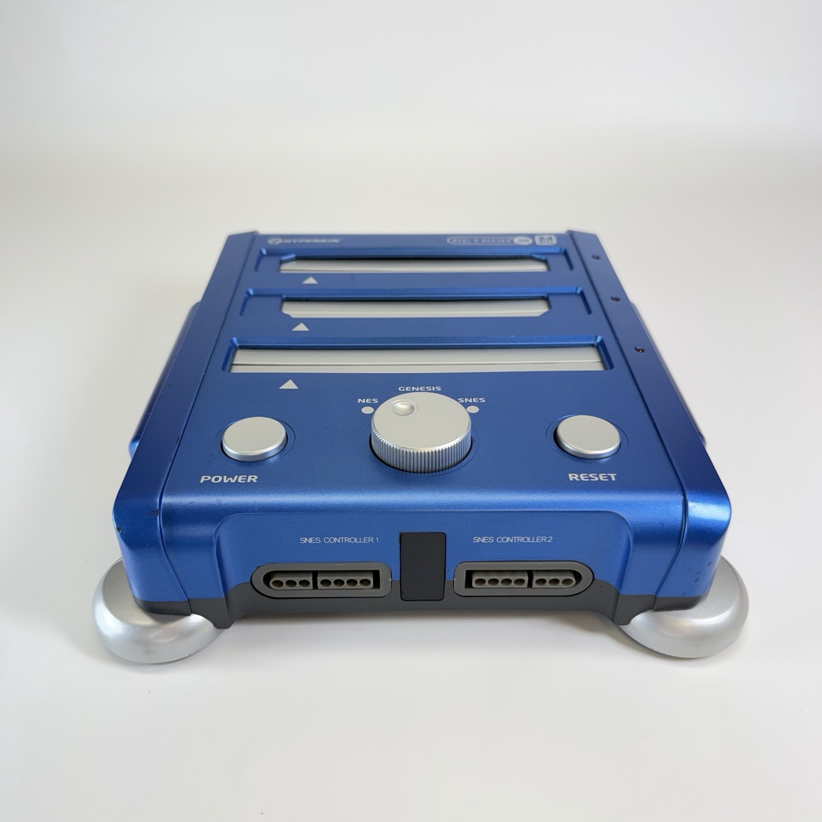 Hyperkin RetroN 3 Console NES/SNES/Genesis Region Free Blue Console Only