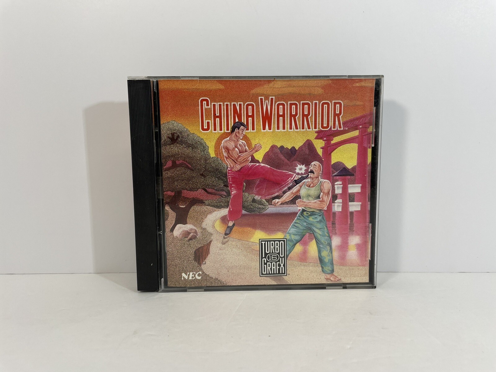 China Warrior (TurboGrafx-16, 1989) – Case, Manual, Cartridge NEC CIB Complete