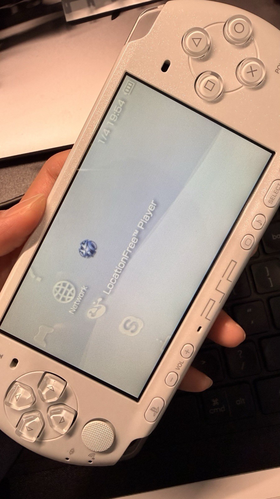 Sony PSP-3000 Handheld System Pearl White