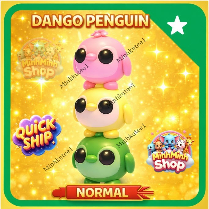 🐧✨ Dango Penguins | Cute Adopt M3e Cheap Pet | Trusted Store $ Fast Delivery