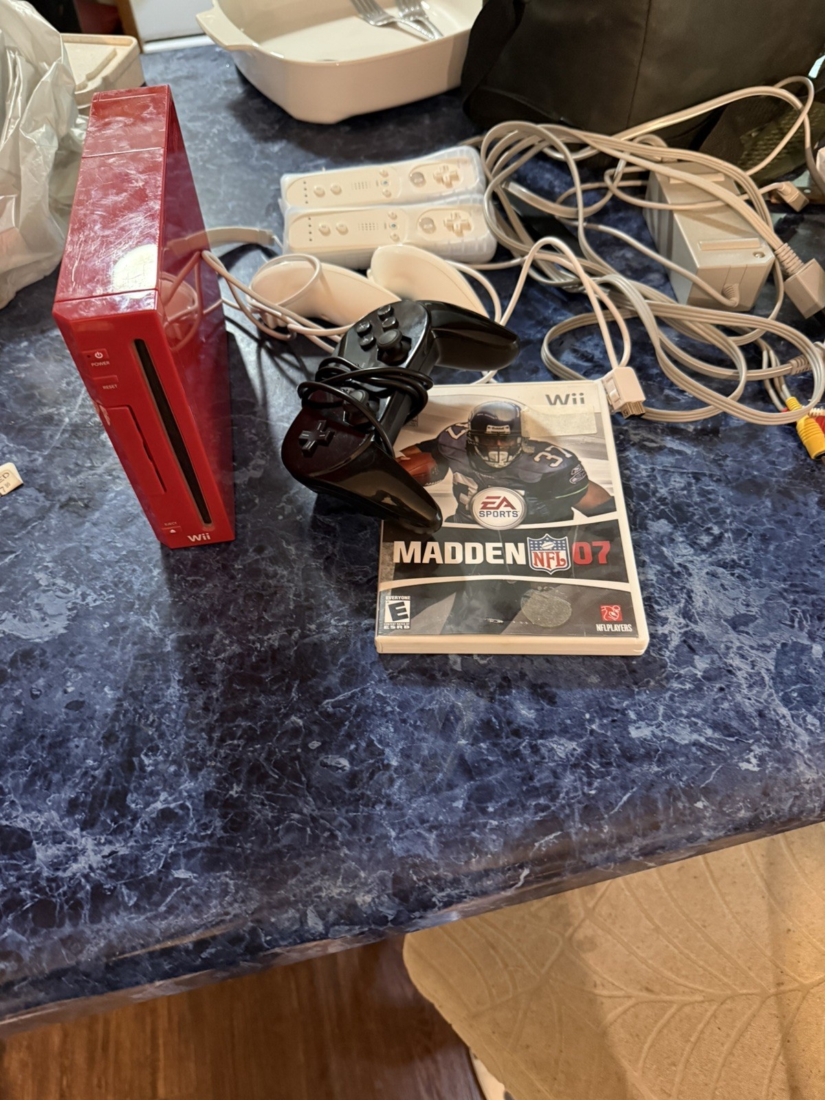 Nintendo Wii Console Bundle backwards compatible with GameCube games.
