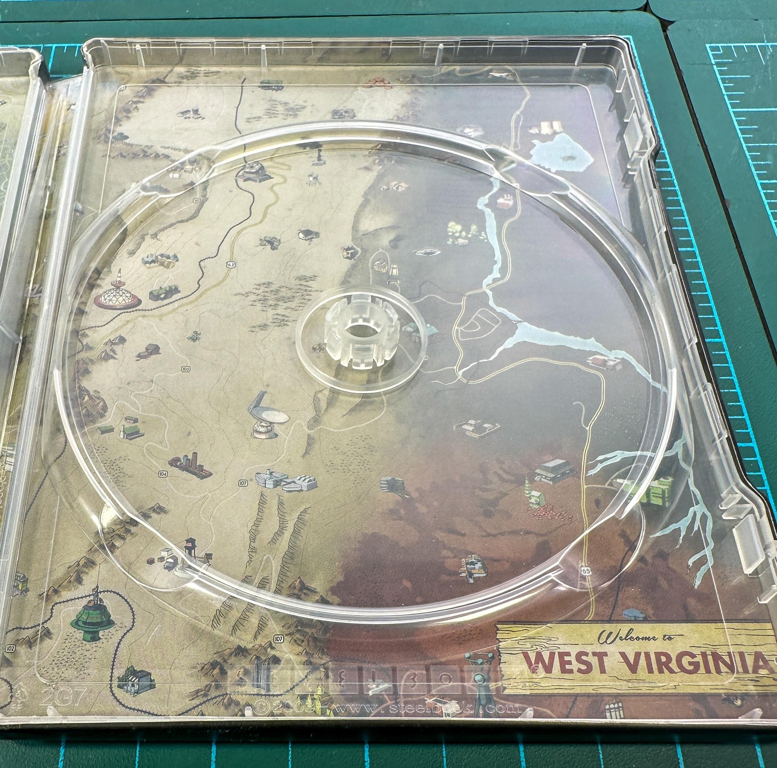 Fallout 76 SteelBook Case Multi-Platform Game CASE ONLY No Game Disc Bethesda