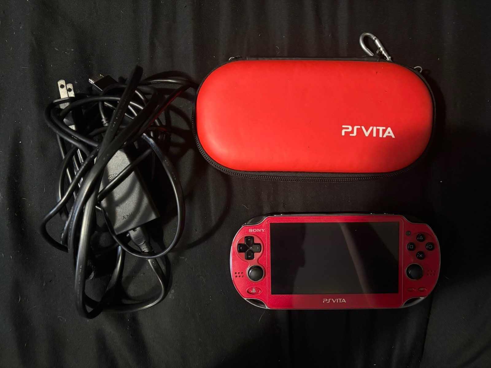 Red PSVITA PCH-1000 Japanese Model