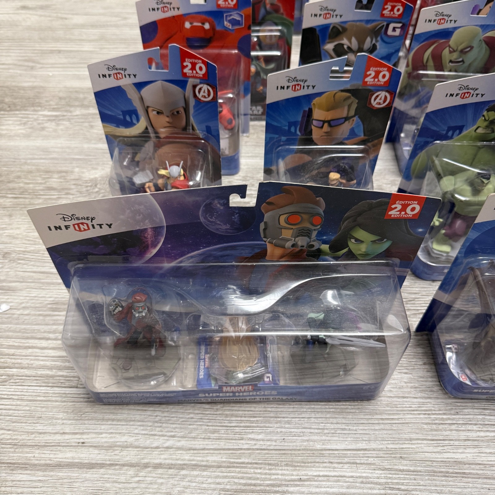 Disney Infinity Figure Sealed Lot of 21 2.0 3.0 Marvel Star Wars Sets RARE