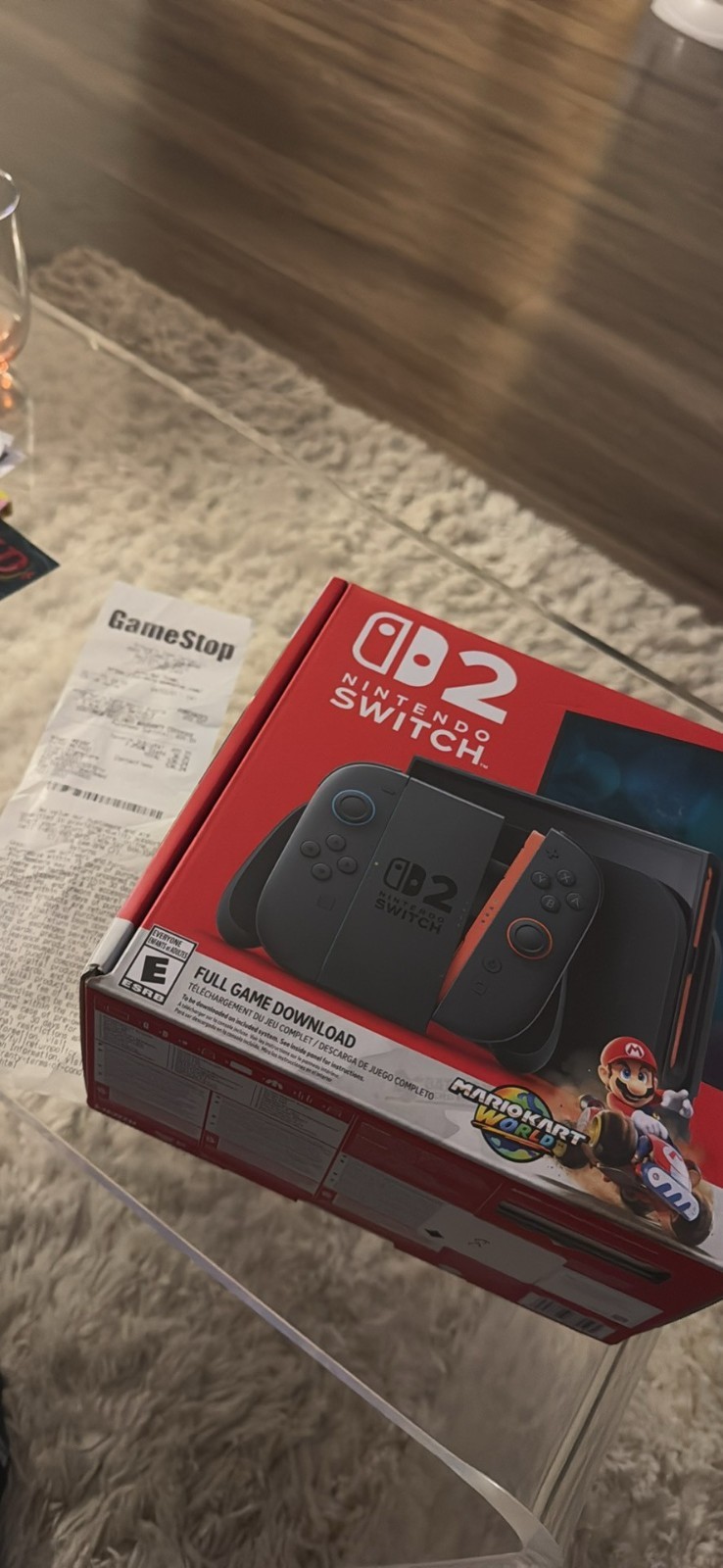 Nintendo Switch 2 Console – Mario Kart World Bundle – New