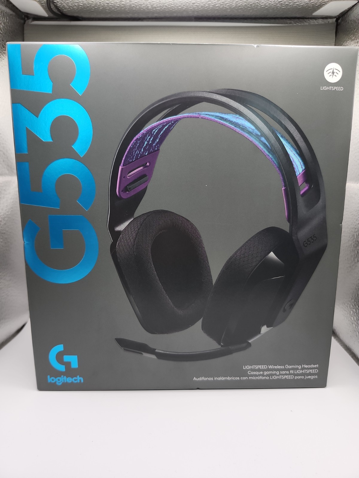 Logitech G535 LIGHTSPEED Wireless Gaming Headset – Black – New!! Sealed!