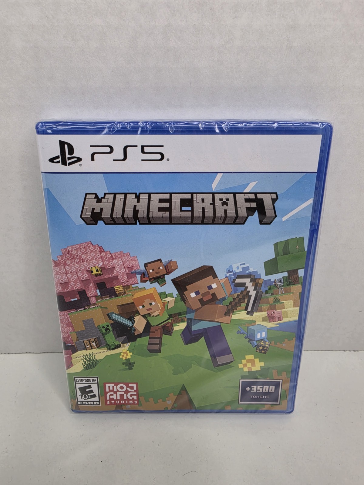 Minecraft PS5 PlayStation 5 Game Brand New Factory Sealed + 3500 Tokens