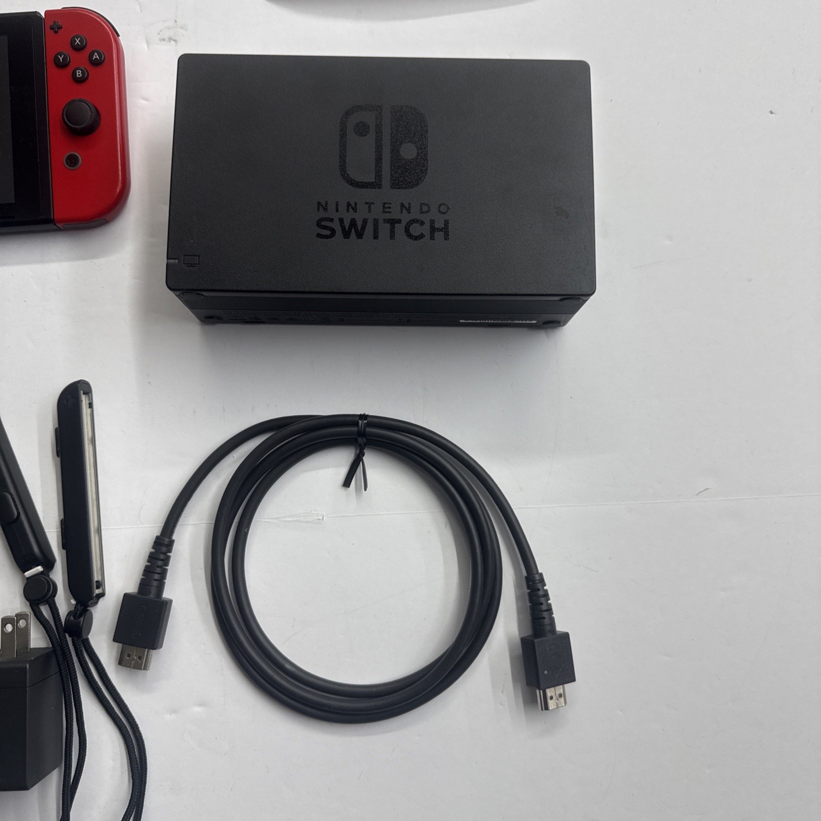 Switch – Nintendo Mario Choose One Bundle 32GB Console – Black Red ***NO GAME***