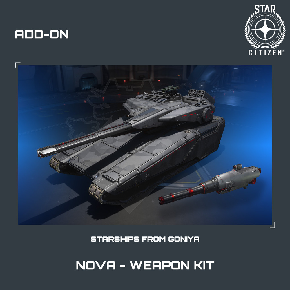 STAR CITIZEN – ADD-ONS – NOVA – WEAPON KIT