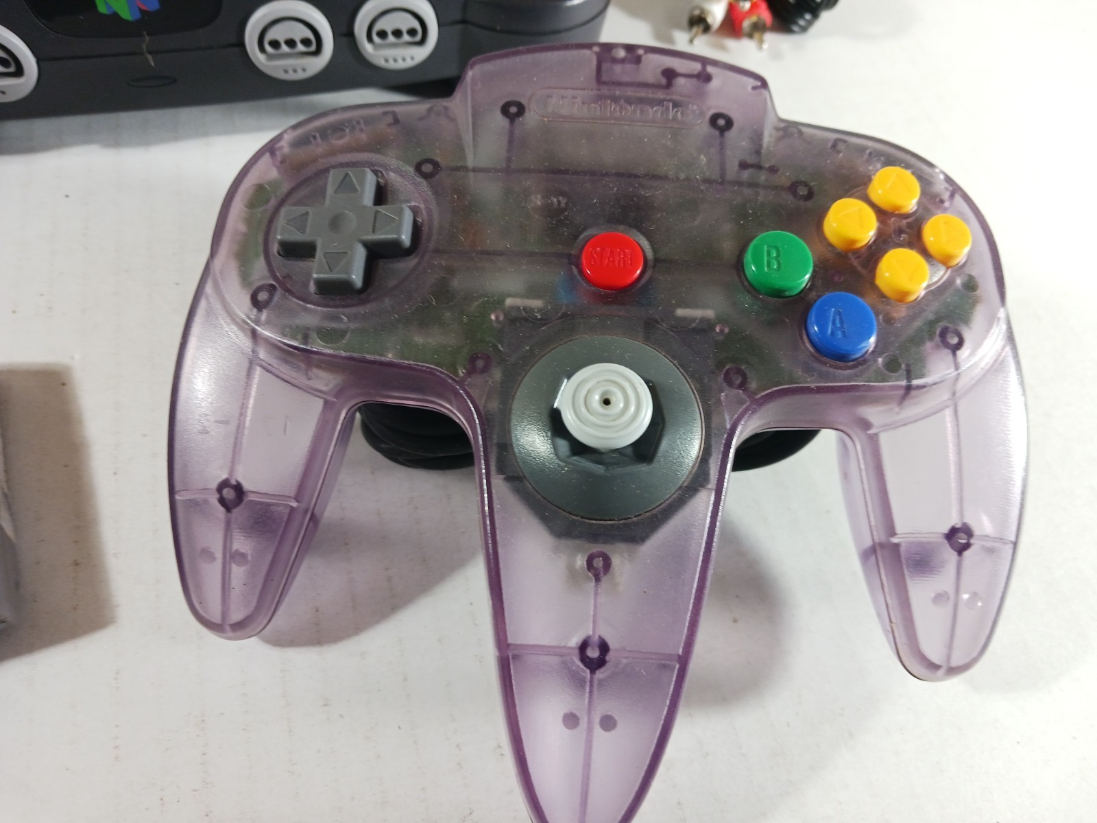 Goldeneye N64 Console Bundle Nintendo 64 007 Tight Stick Official Controller Lot