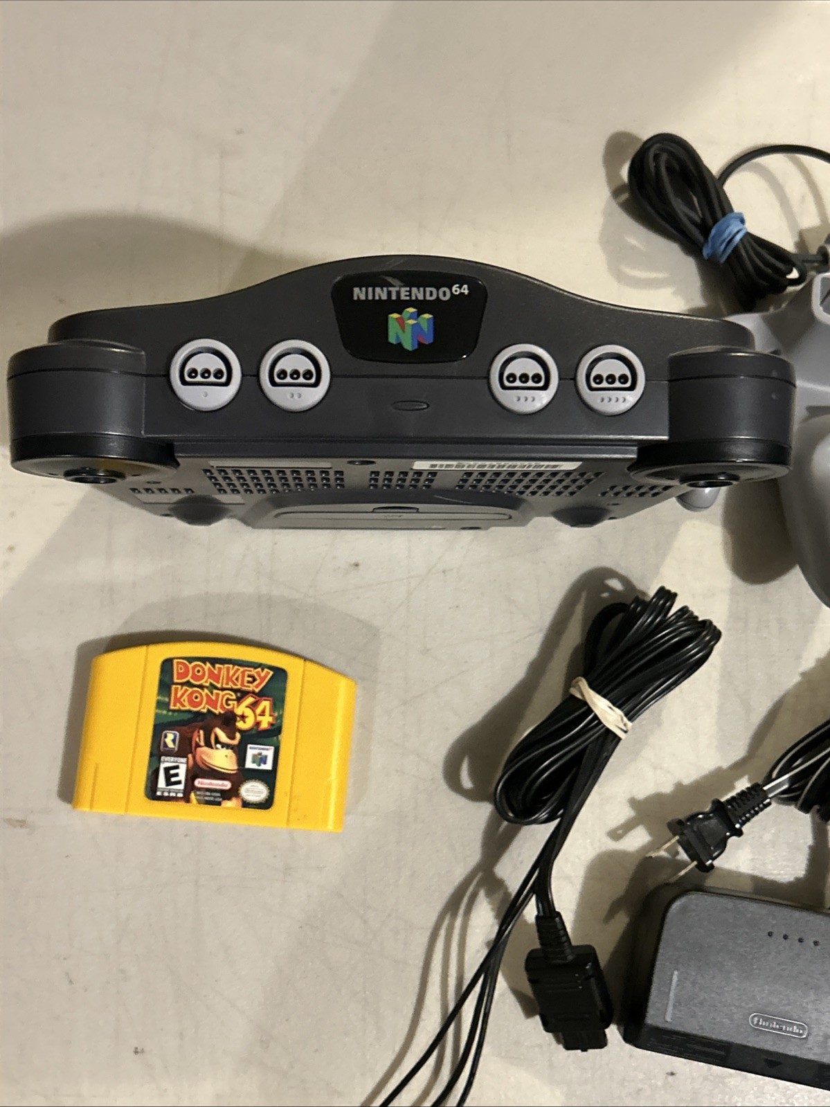 Nintendo 64 N64 Bundle W/ Expansion Pack & Donkey Kong 64 – Tested Tight Clean