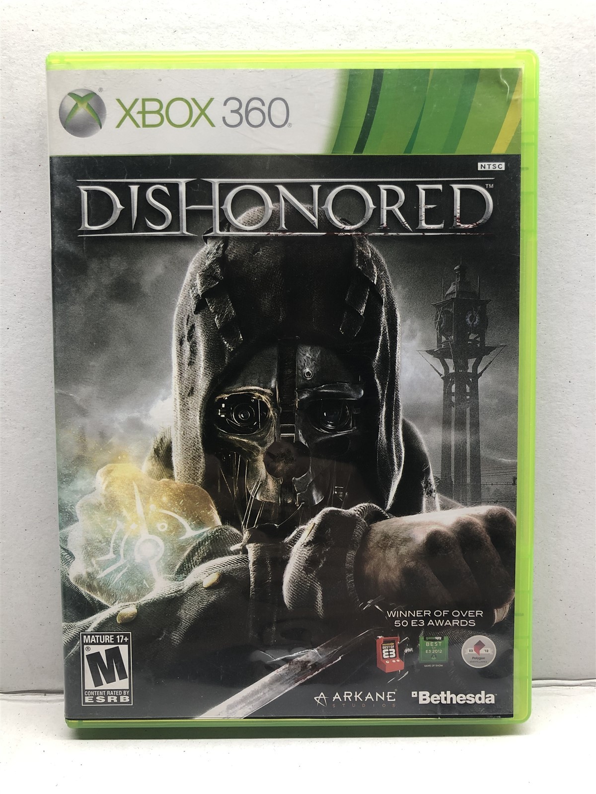 Dishonored (Microsoft Xbox 360, 2012) Complete w/ Manual – Tested Working