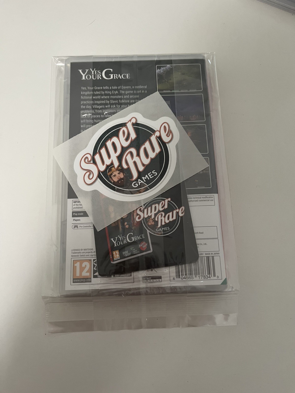 YES YOUR GRACE (Nintendo Switch)(Brand New/Sealed) SRG #42