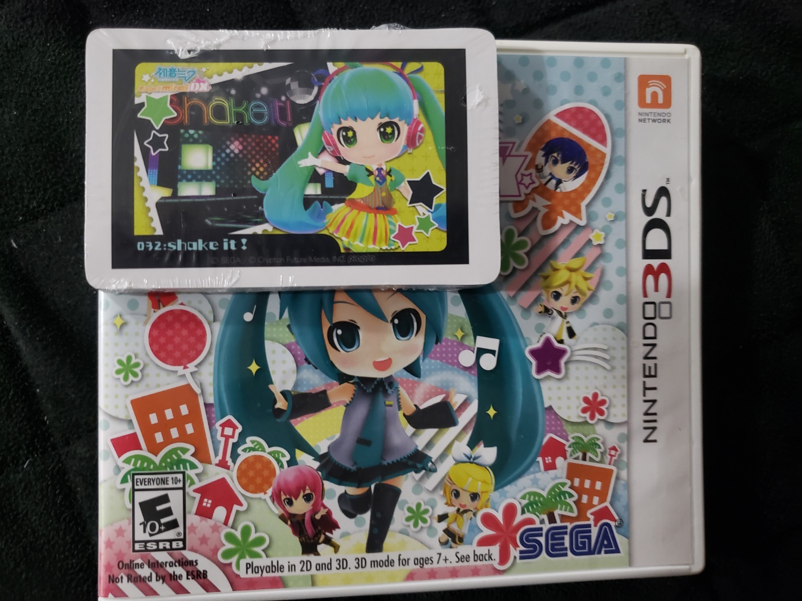 Hatsune Miku: Project Mirai DX (Nintendo 3DS) Case, Manual & AR Cards ONLY