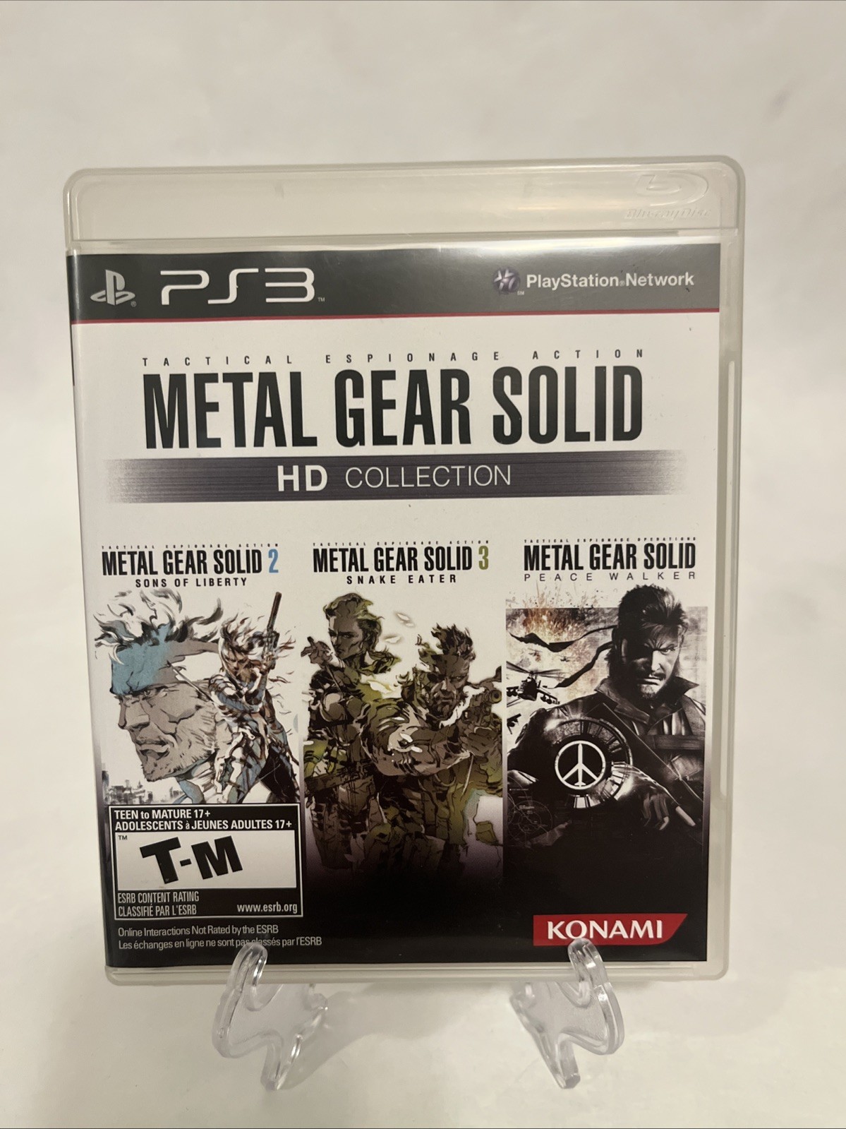 Metal Gear Solid HD Collection (Sony PlayStation 3, 2011) CIB Tested