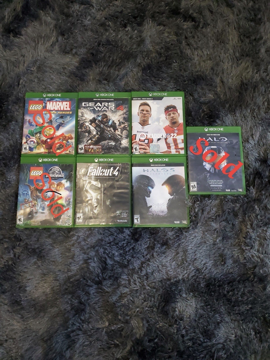 Xbox One Disc Game Collection. 6 games. Pick a d choose one, multiple, or all.
